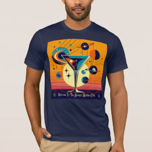 Space Age Welkom bij de Atomic Martini Club T-shirt