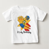 Space Alien 1e Verjaardag Tshirts en geschenken (Voorkant)