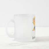 Space Alien 3e Verjaardag Tshirts en geschenken Matglas Koffiemok (Links)