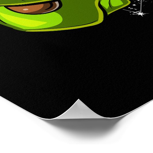 Space Alien Astronaut Abduction UFO-complot Poster (Hoek)