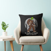 Space Alien Bigfoot complotmysterie opgelost UFO Kussen (Stoel)