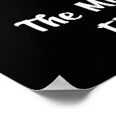 Space Alien Bigfoot complotmysterie opgelost UFO Poster (Hoek)