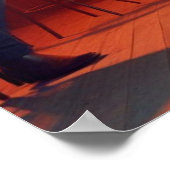 Space Alien dansen met Cowgirl = Cowboys kijken Poster (Hoek)