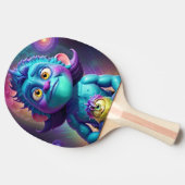 Space Alien & Friend Tafeltennisbatje (Zijkant)