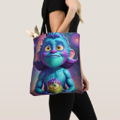 Space Alien & Friend Tote Bag (Dichtbij)