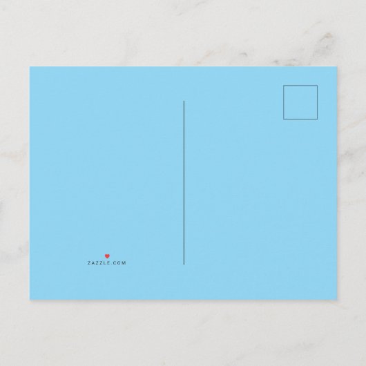 Space Alien & Friends Uitnodiging Briefkaart (Achterkant)