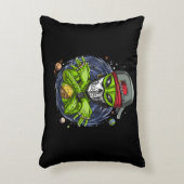 Space Alien Gangstа UFO-extraterrestrials Rapper Accent Kussen (Voorkant(Verticaal))