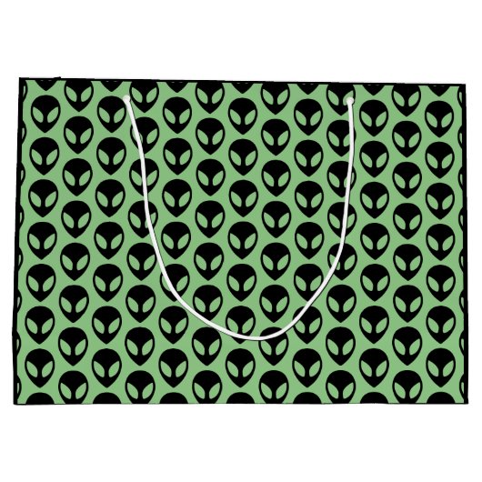 Space Alien Groot Cadeauzakje (Achterkant)