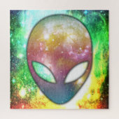 Space Alien Legpuzzel (Verticaal)