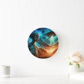 Space Alien Ronde Klok (Huis)