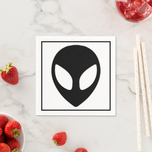 Space Alien Sci Fi buitenaardse cocktail Servet