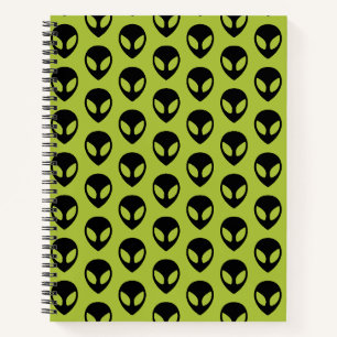 Space Alien Science Fiction Buitenaards Notitieboek