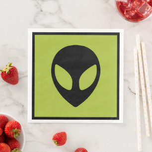 Space Alien Science Fiction Buitenaards Servet