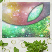 Space Alien Theedoek (Gevouwen)