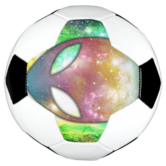 Space Alien Voetbal (Gedraaid)
