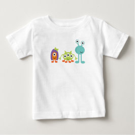 Space Aliens Baby T-Shirt