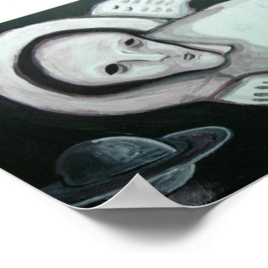 Space Angel Poster (Hoek)