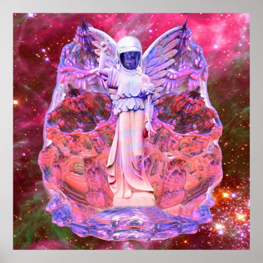 Space Angel Poster (Voorkant)
