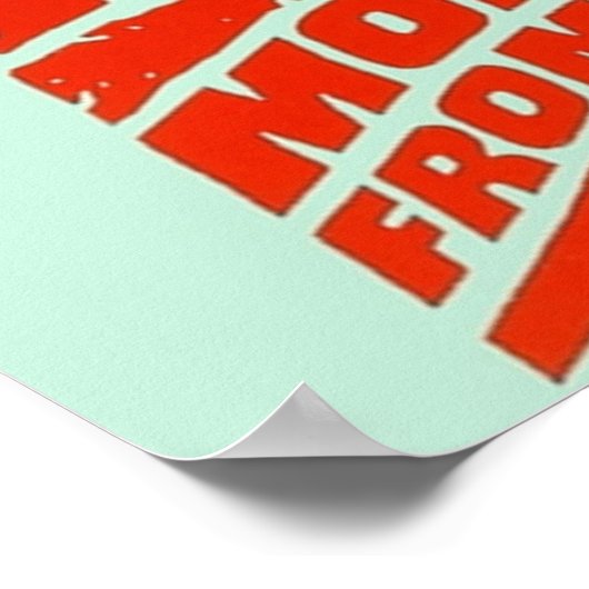 Space Aomba Poster (Hoek)