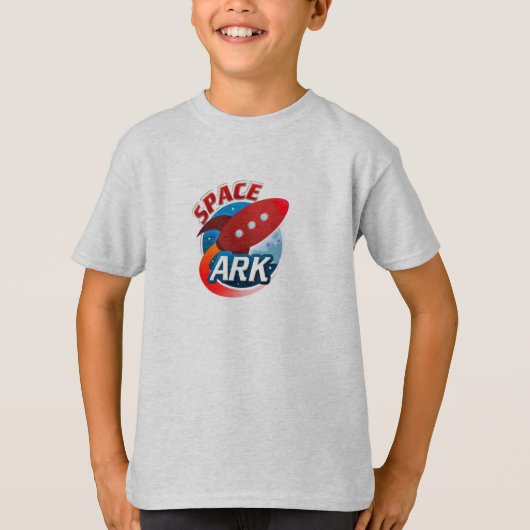 "Space Ark" Kinder T-shirt (Voorkant)