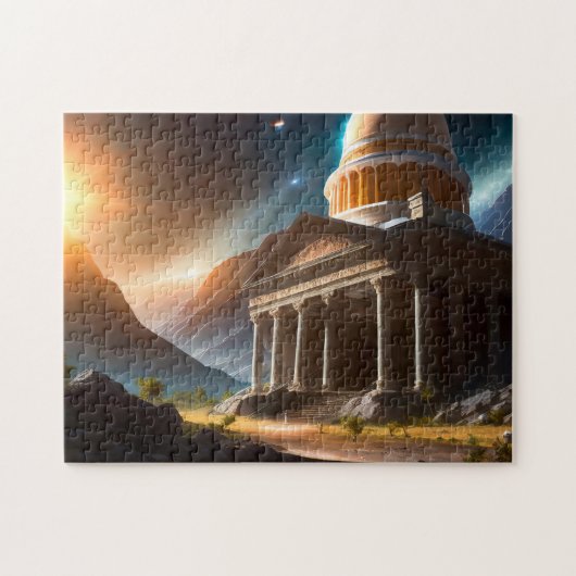 Space Art 2 fotopuzzels Internet puzzels (Horizontaal)