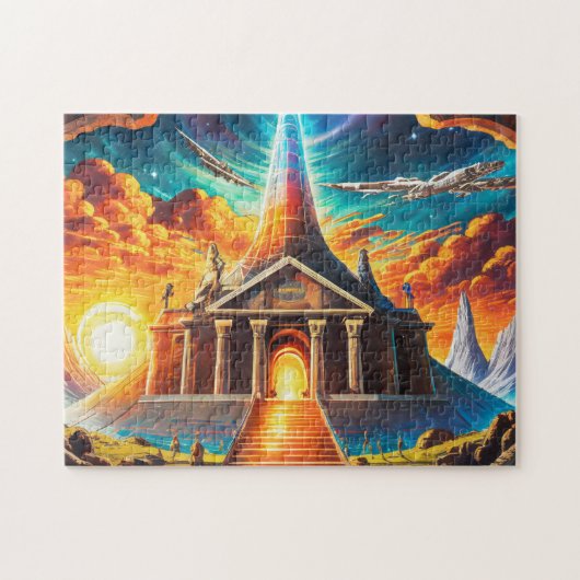 Space Art 3 Emojis Easy Brain Art Puzzels Foto (Horizontaal)