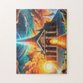 Space Art 3 Emojis Easy Brain Art Puzzels Foto (Verticaal)