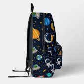 Space & Astronaut Boy Bedrukte Rugzak School (Links)