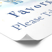 Space Astronaut Boy-raketten Poster (Hoek)