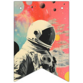 Space Astronaut Bunting Vlaggen Vlaggetjes (Derde vlag)