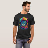 Space Astronaut Cat Mannen Vrouwen Kinder Space Ca T-shirt (Voorkant volledig)