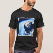 space astronaut cat t-shirt (Voorkant)