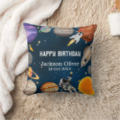 Space Astronaut First Birthday Party Kussen (Deken)