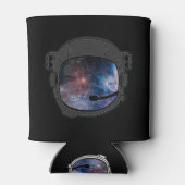 Space Astronaut Helmet Blikjeskoeler (Achterkant)