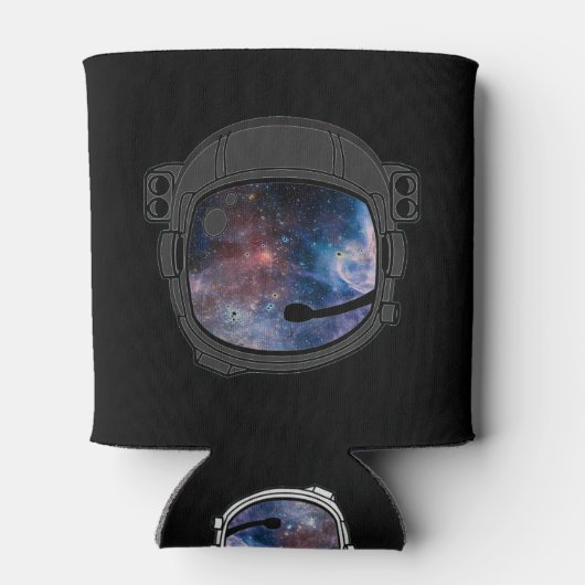 Space Astronaut Helmet Blikjeskoeler (Achterkant)