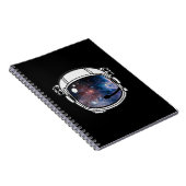 Space Astronaut Helmet Notitieboek (Rechterzijde)