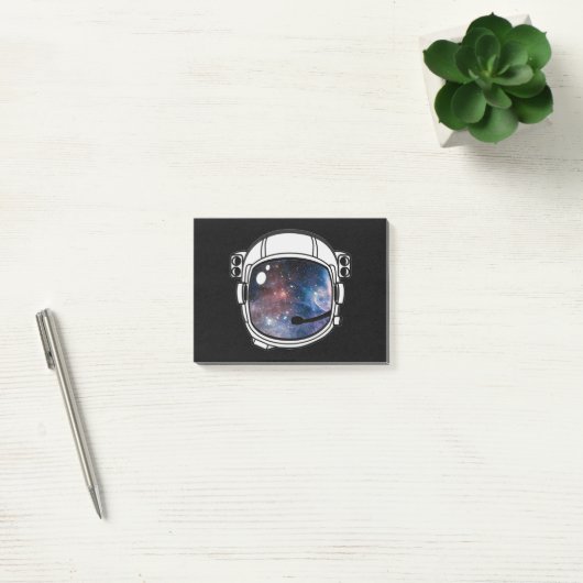 Space Astronaut Helmet Post-it® Notes (Kantoor)