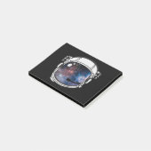 Space Astronaut Helmet Post-it® Notes (Schuin)
