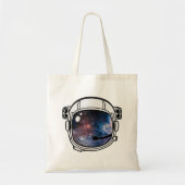 Space Astronaut Helmet Tote Bag (Voorkant)