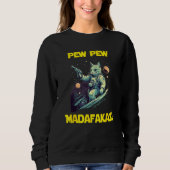 Space Astronaut Pew Madafakas Nebelung Cat 1 Trui (Voorkant)