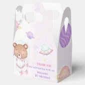 Space Astronaut verjaardagsfeestje gunstbox Bedankdoosjes (Geopend)