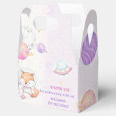 Space Astronaut verjaardagsfeestje gunstbox Bedankdoosjes (Geopend)