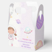 Space Astronaut verjaardagsfeestje gunstbox Bedankdoosjes (Geopend)