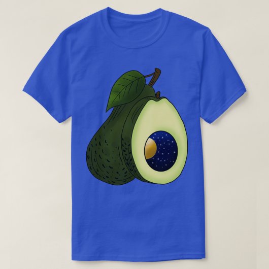 Space Avocado T-shirt (Design voorkant)