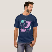 Space Axolotls T-shirt (Voorkant volledig)