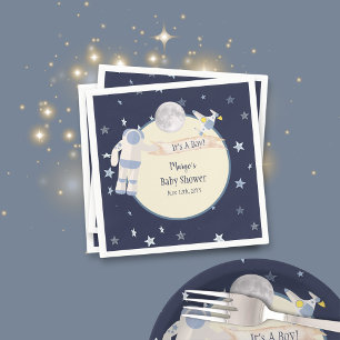Space Baby Astronaut Baby shower Servet