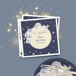 Space Baby Astronaut Baby shower Servet