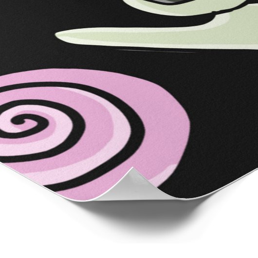 Space Background. Planets of the solar system. Roc Poster (Hoek)