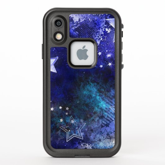 Space Background with Stars (Achterkant)