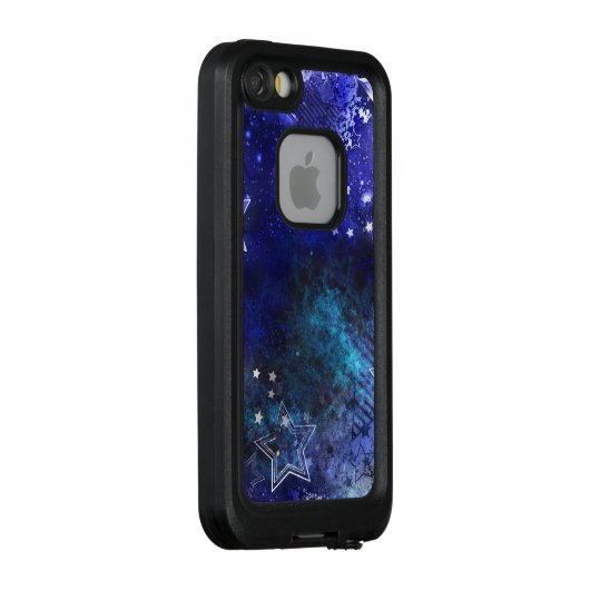 Space Background with Stars LifeProof iPhone Hoesje (Achterkant / rechts)